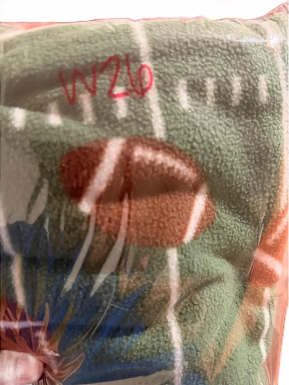 Kohls Football Throw Blanket